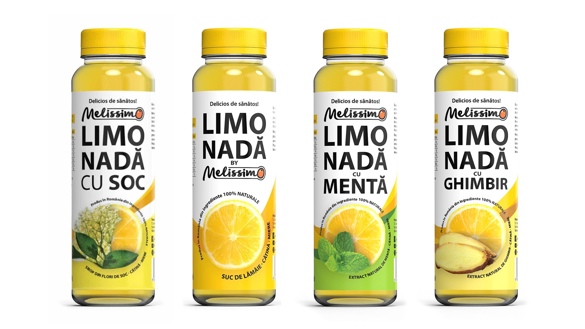 design de ambalaj limonada melissimo