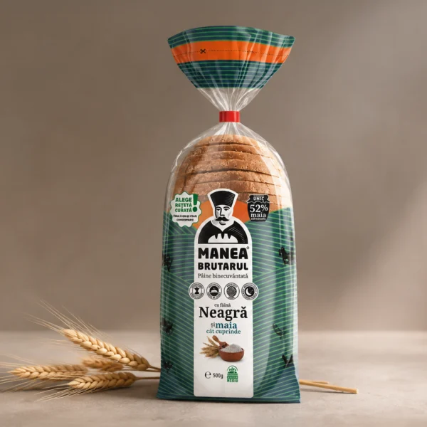 package design Manea Brutarul